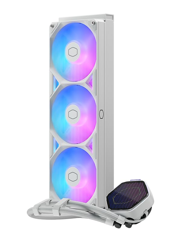 Amazon | Cooler Master ML 360 Atmos II Pixel LED White 簡易水冷CPU